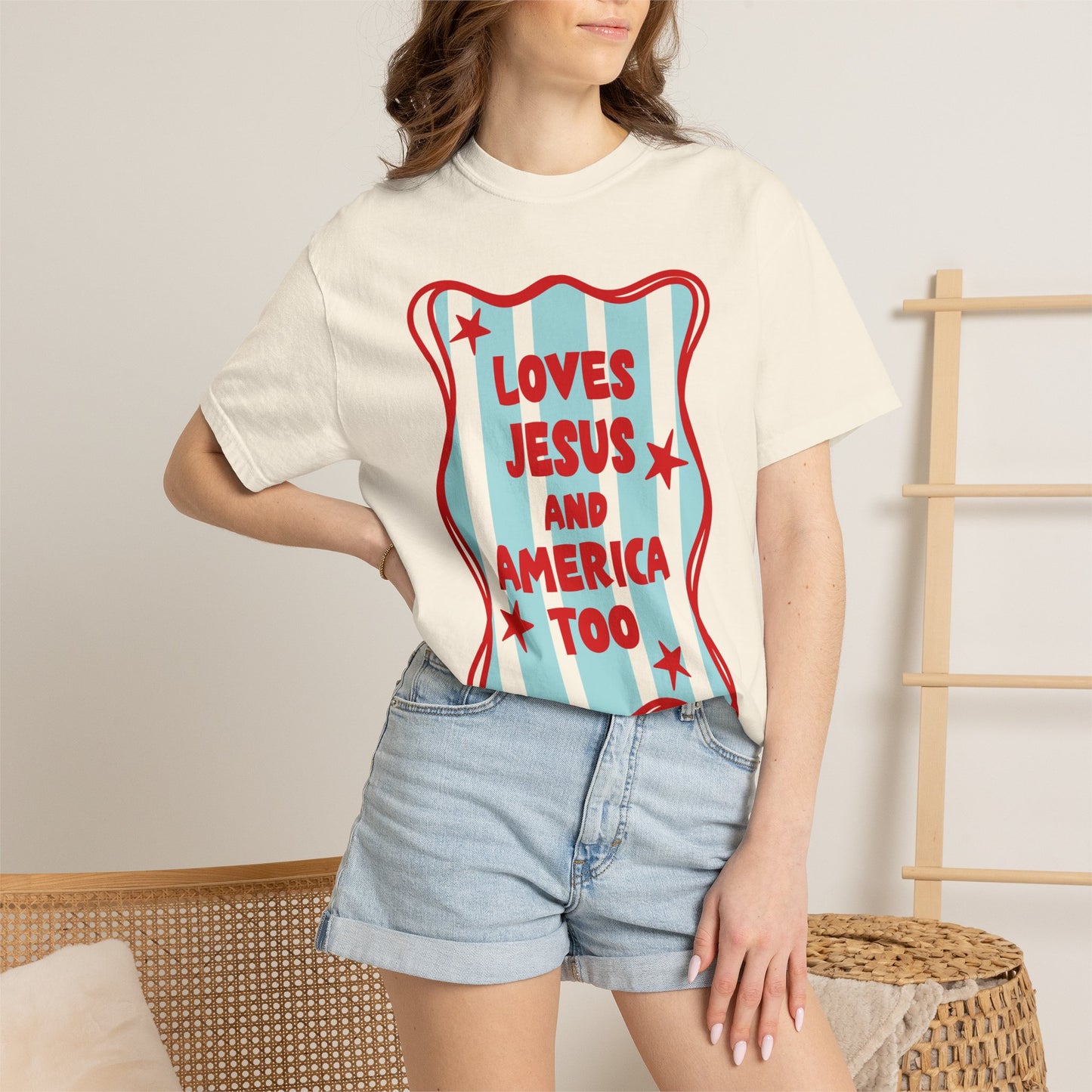 Loves Jesus and America Too