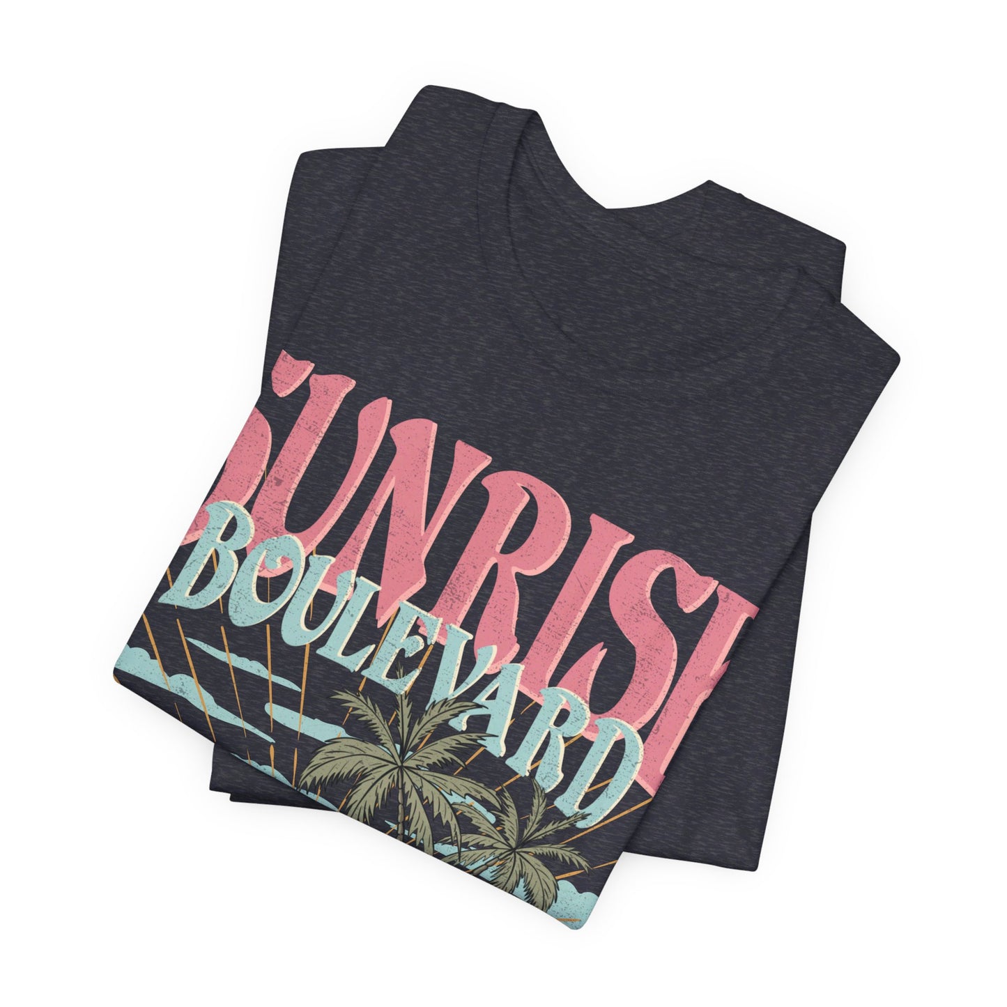 Flamingo Pink, Sunrise Blvd Tee