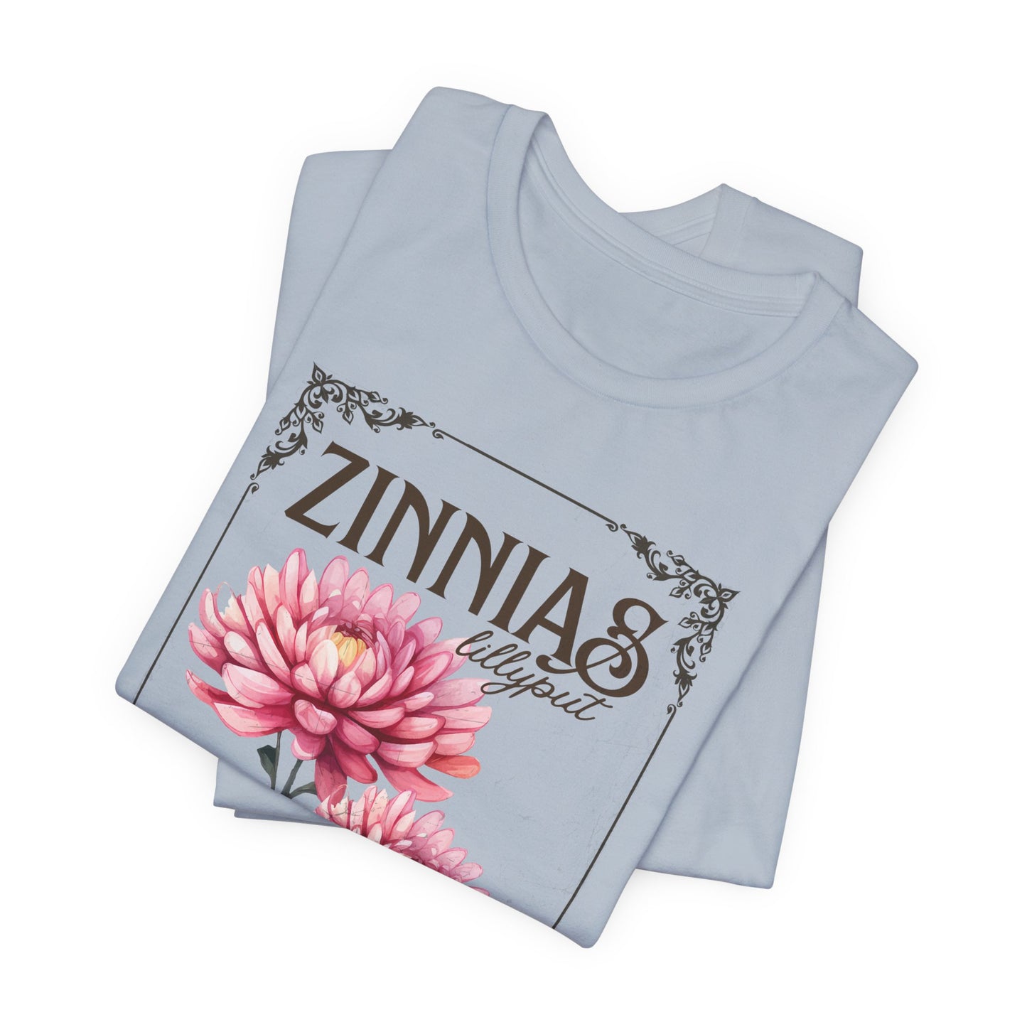 Zinnias Vintage Grandma Tee