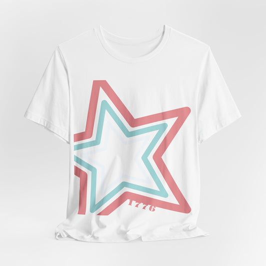 Pastel Freedom Star Tee