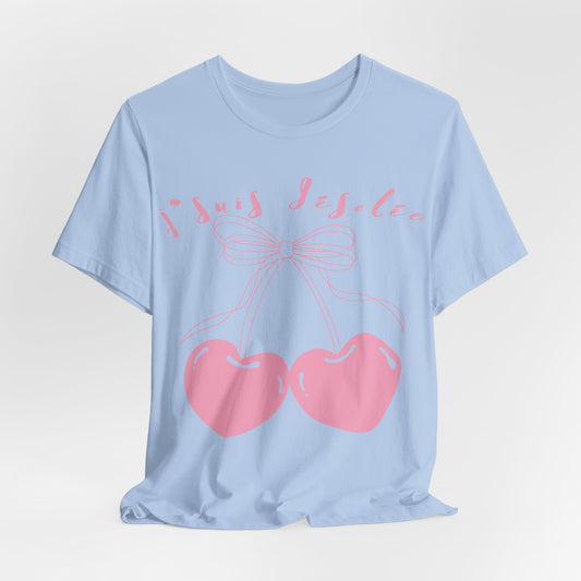 "I'm Sorry" Cherry Tee