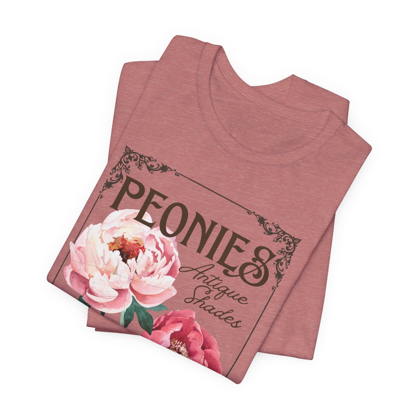 Peonies Vintage Grandma Tee