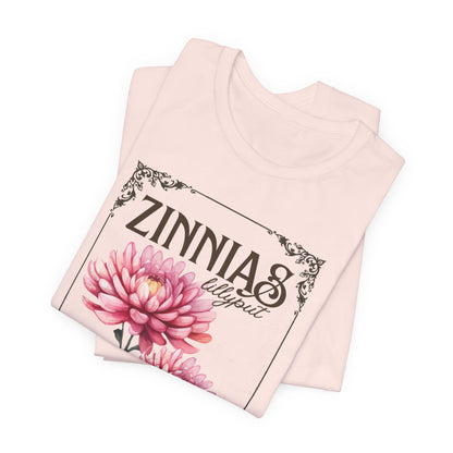 Zinnias Vintage Grandma Tee