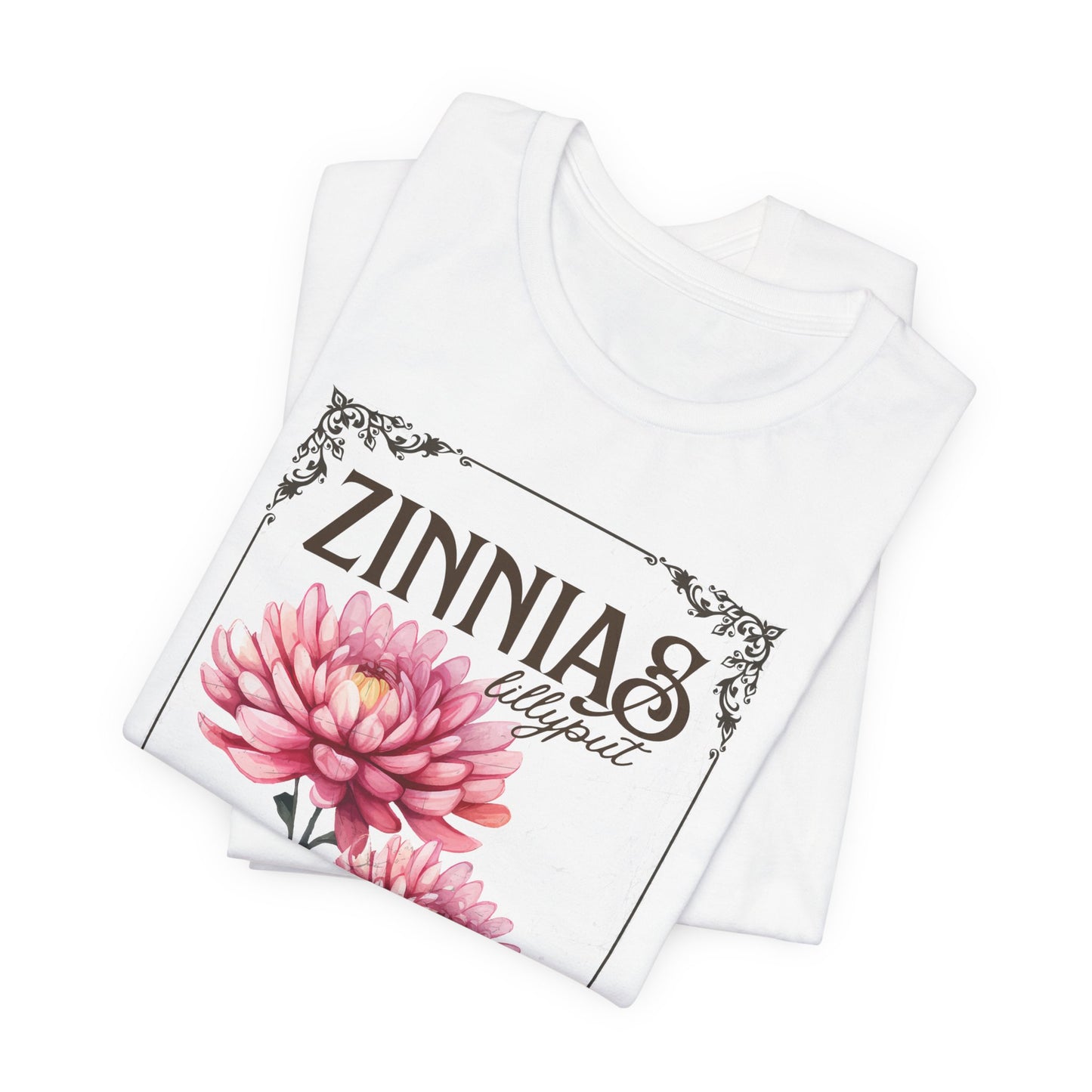 Zinnias Vintage Grandma Tee